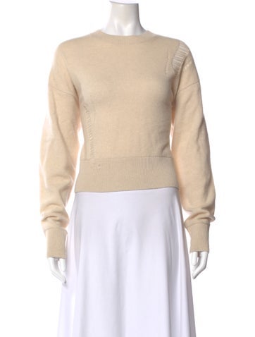 Pre-owned Helmut Lang Lambswool Crew Neck Sweater In Neutral