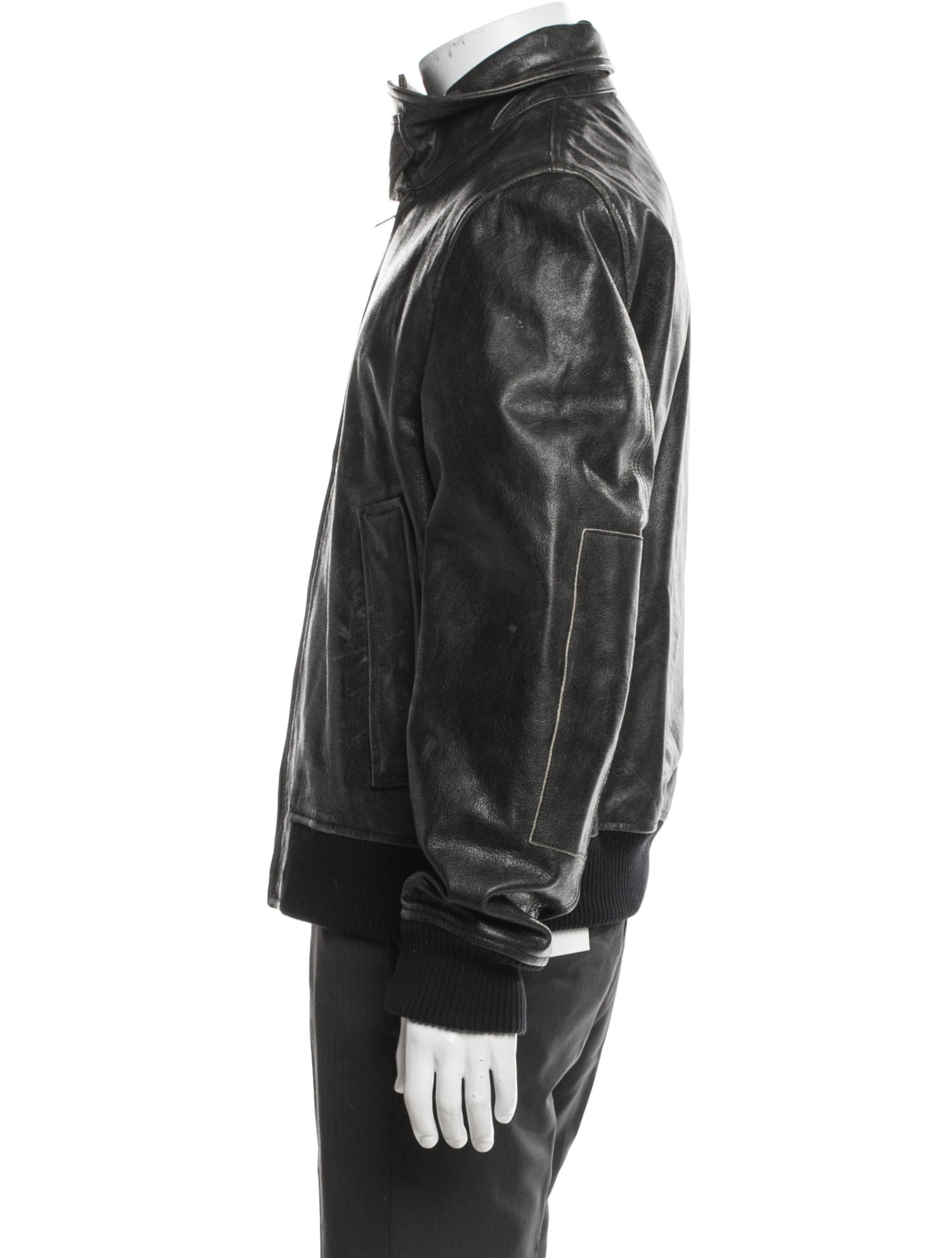 Helmut Lang Leather Moto Jacket