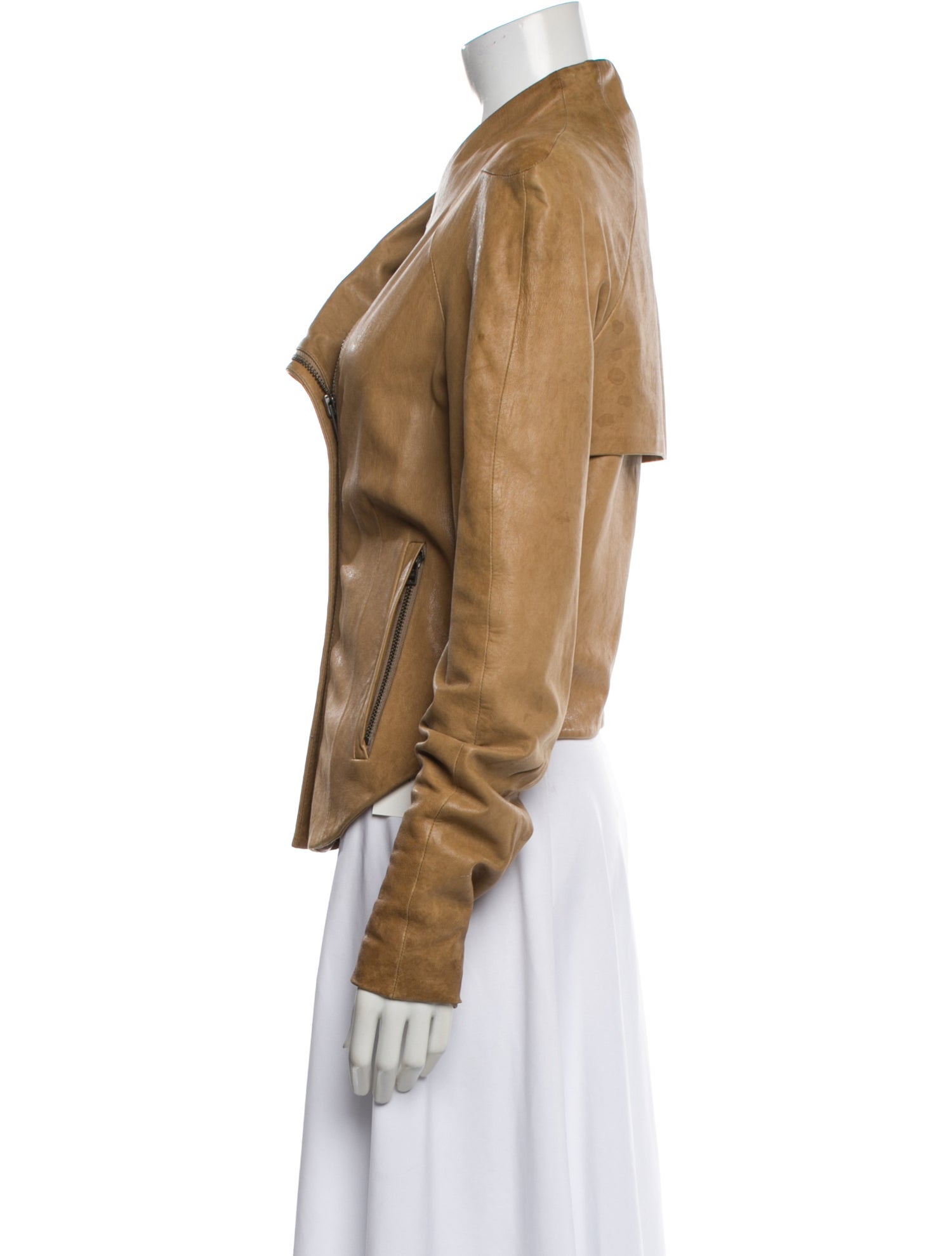 Helmut Lang Lamb Leather Biker Jacket
