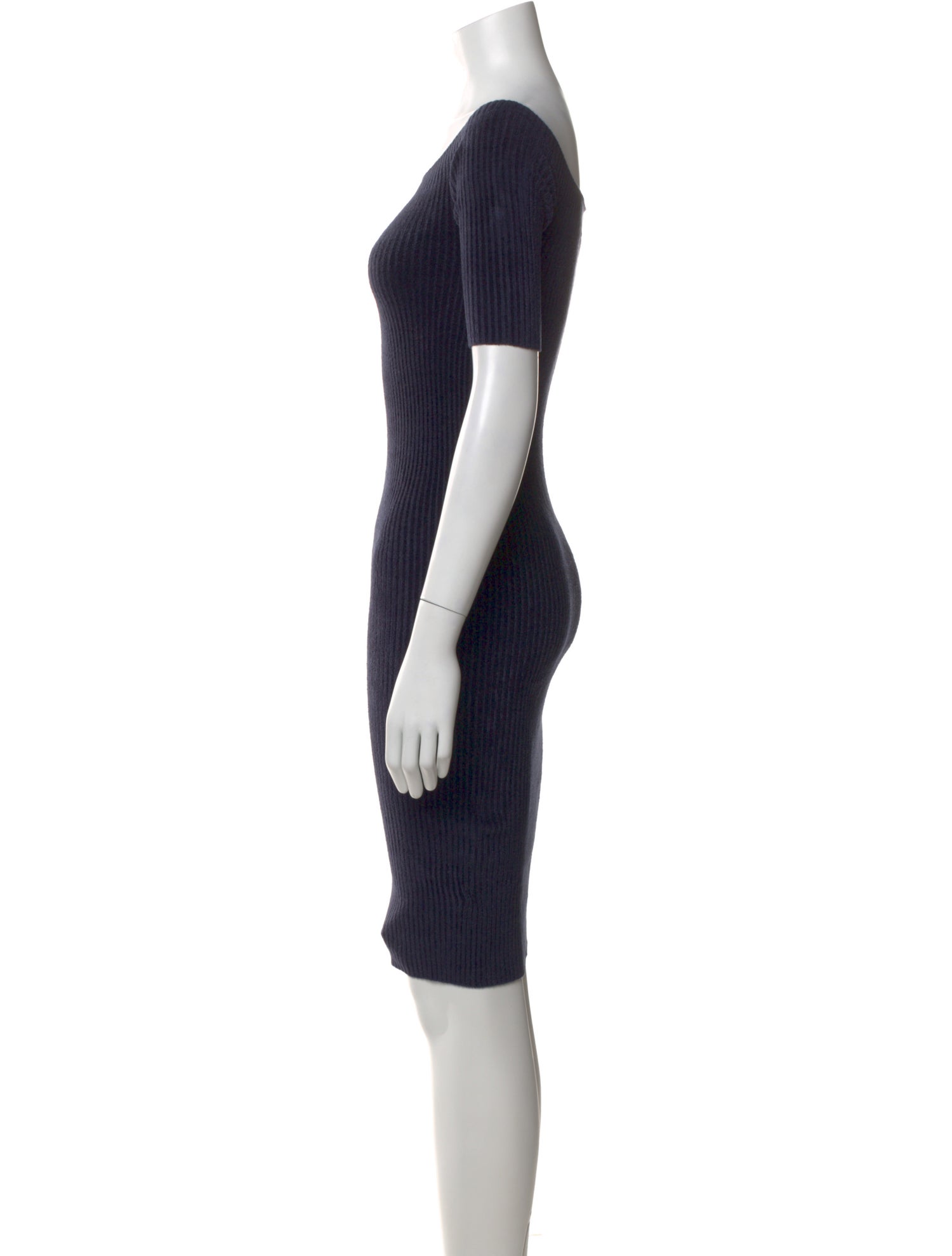 Helmut Lang Striped Mini Dress