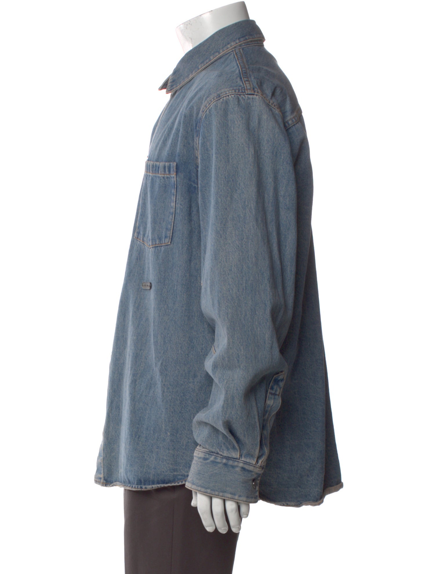 Helmut Lang Long Sleeve Denim Shirt