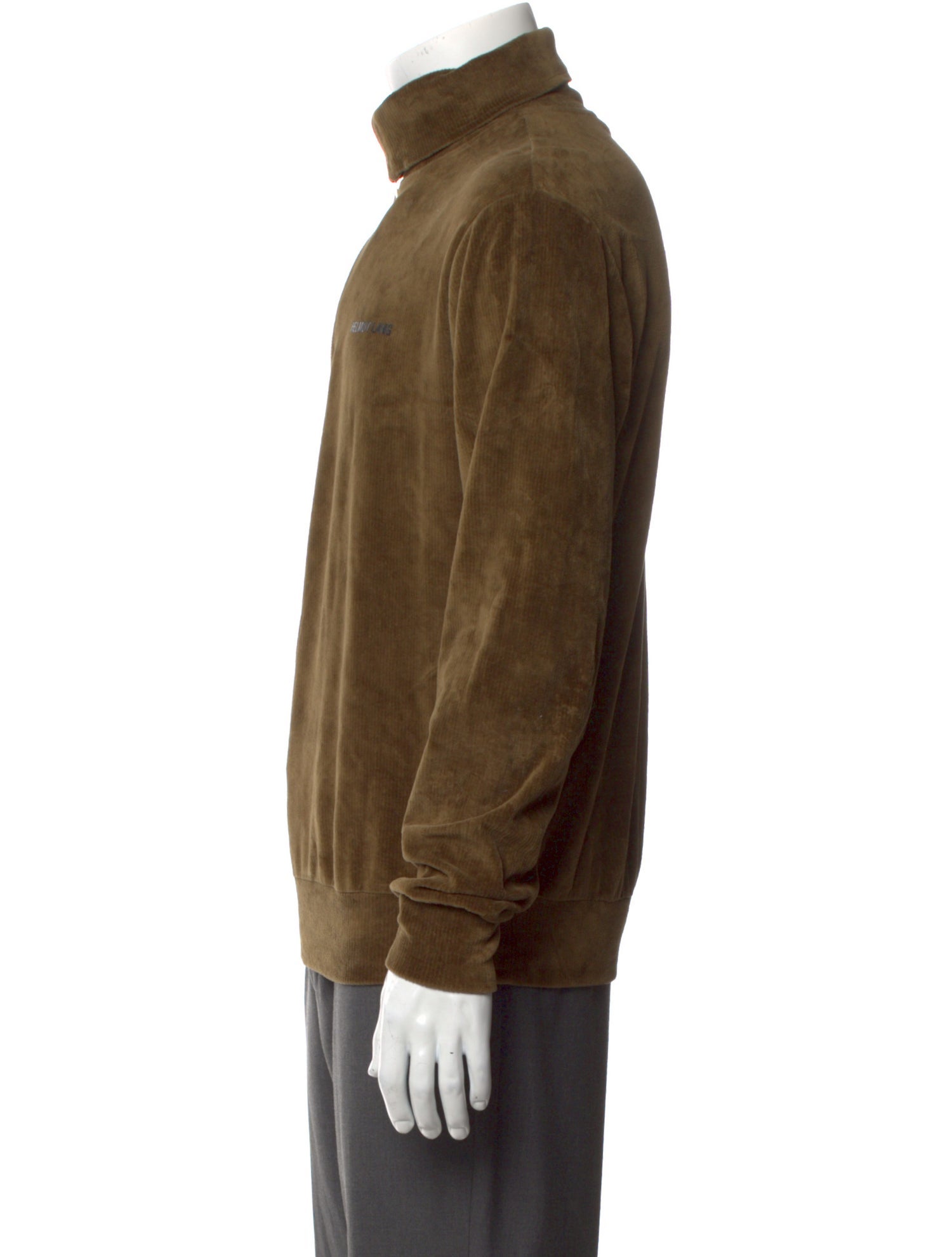 Helmut Lang Mock Neck Long Sleeve Pullover