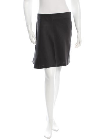 Helmut Lang Mini A-Line Skirt