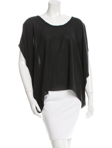 Helmut Lang Oversize Short Sleeve Top
