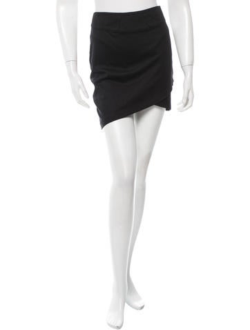 Helmut Lang Asymmetrical Mini Skirt
