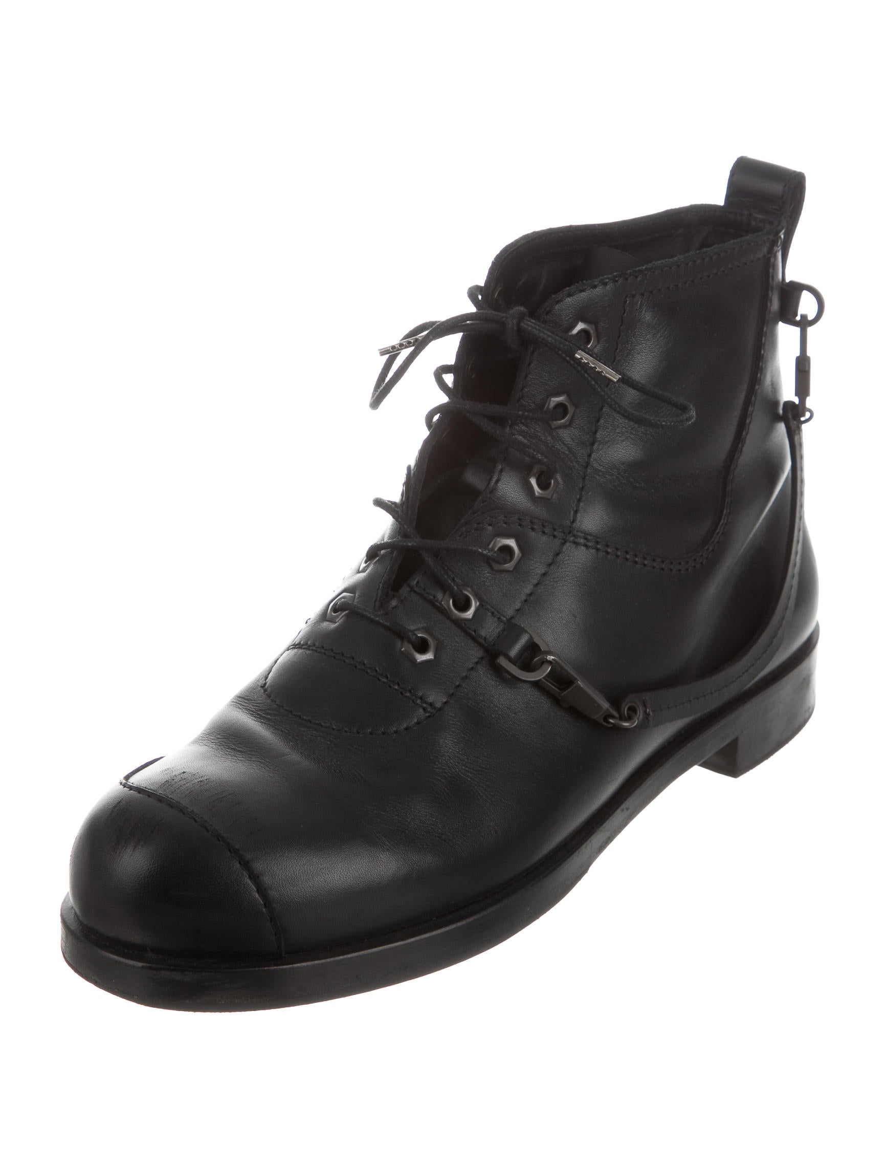 Helmut Lang ankle boots