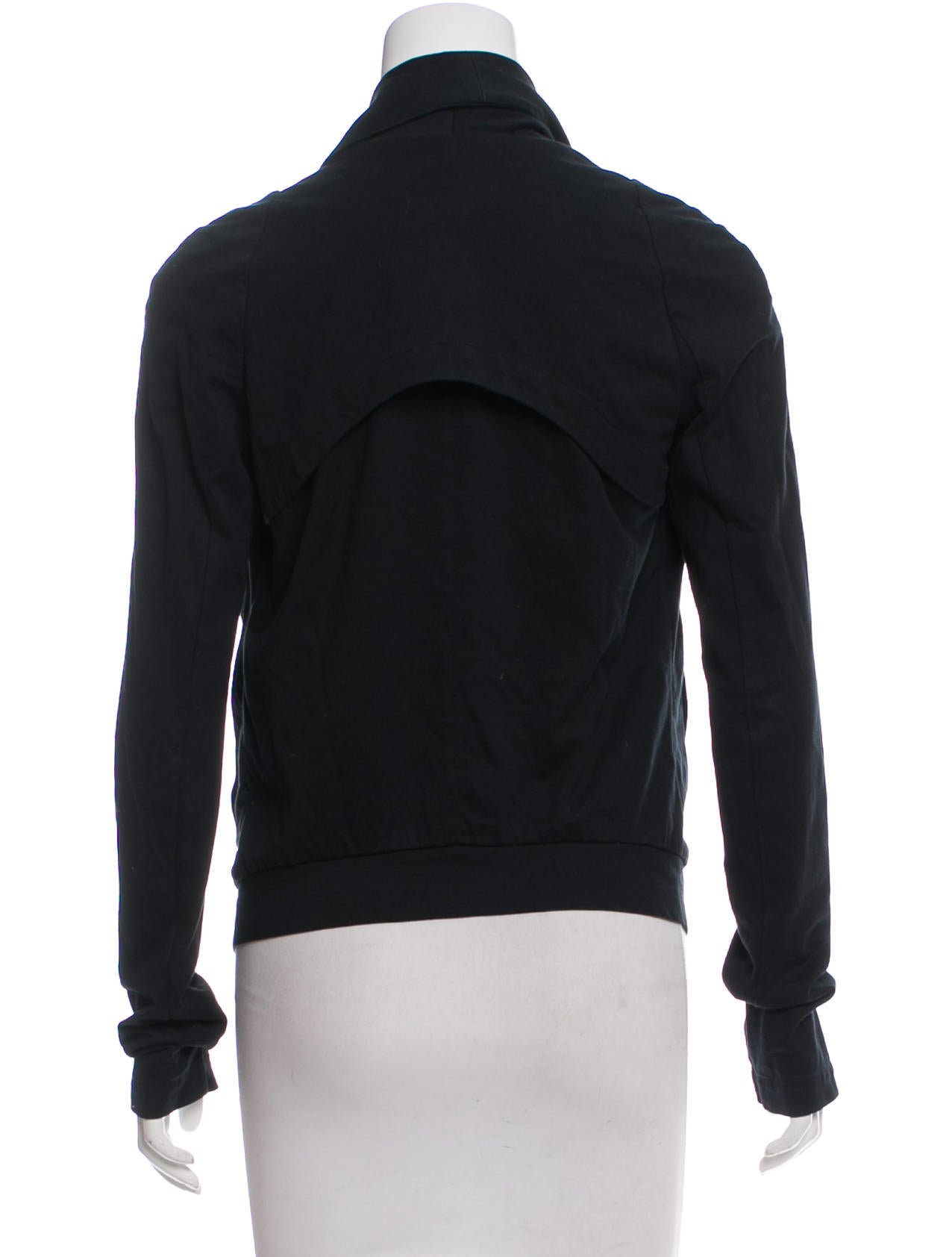 Asymmetrical zip up hoodie