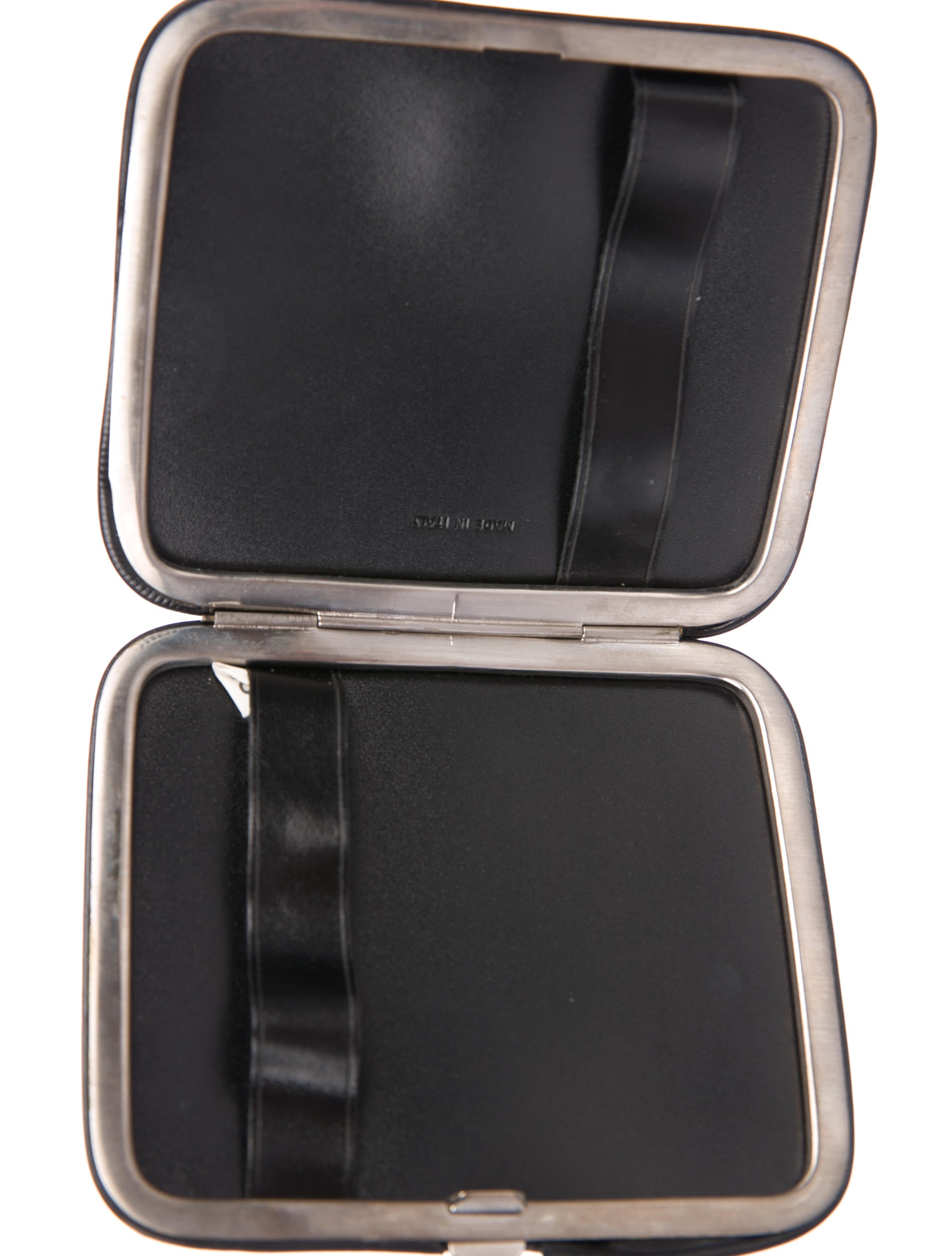 helmut lang leather cigarette case Helmut Lang Vintage Leather Cigarette Case - Black Other, Accessories -  WHELM61340
