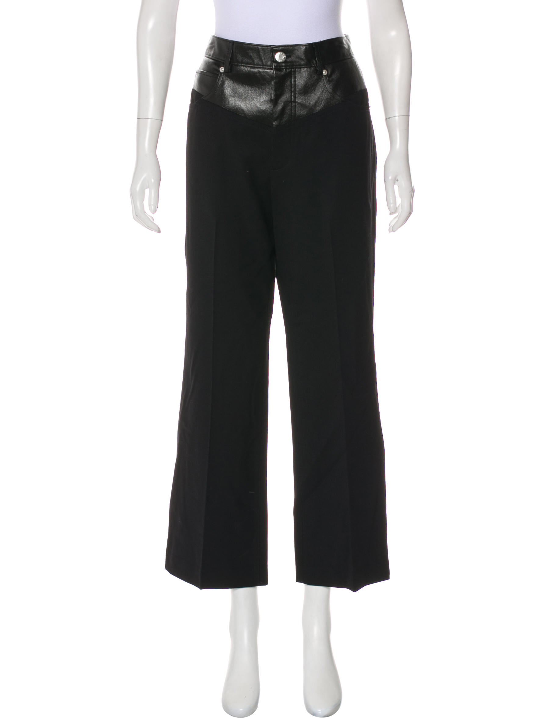Helmut Lang Garter Flare High-Rise 