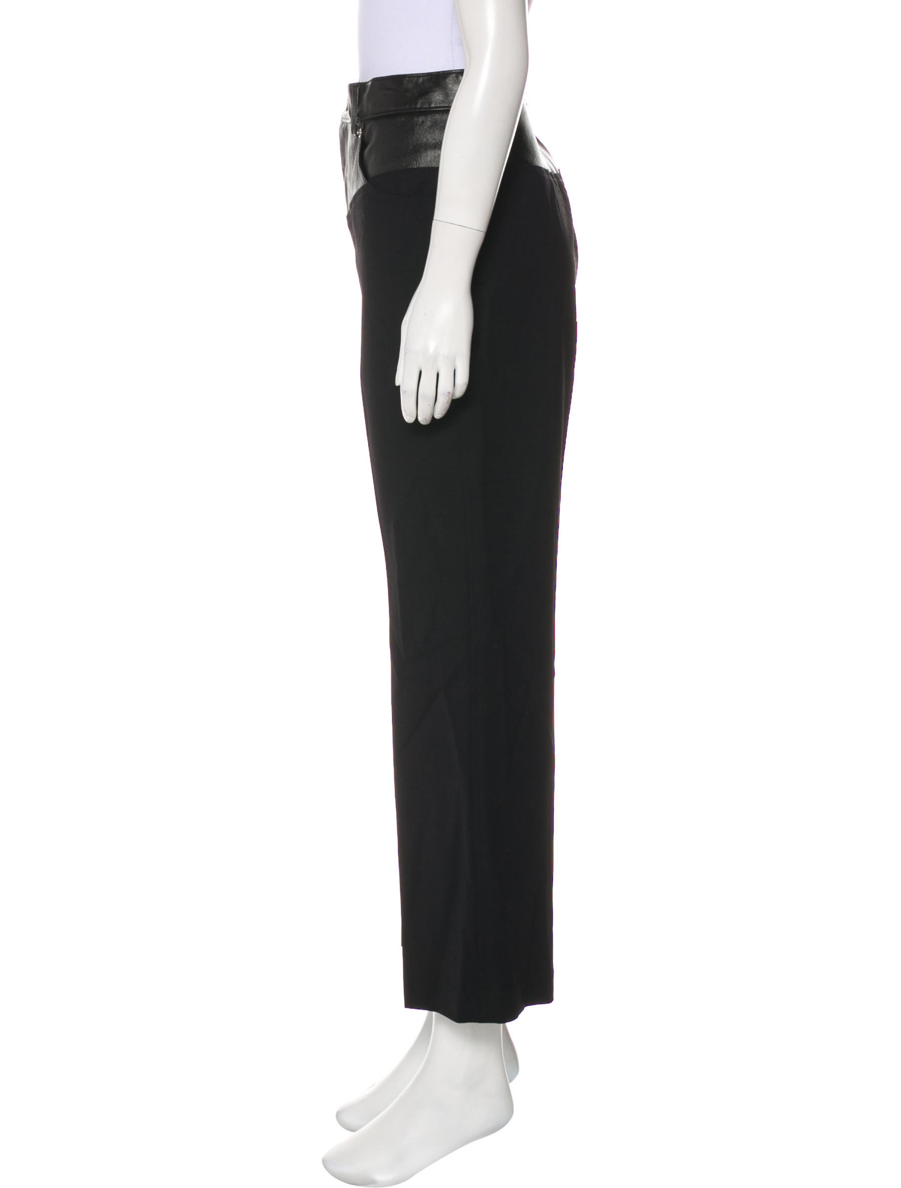Helmut Lang Garter Flare High-Rise 
