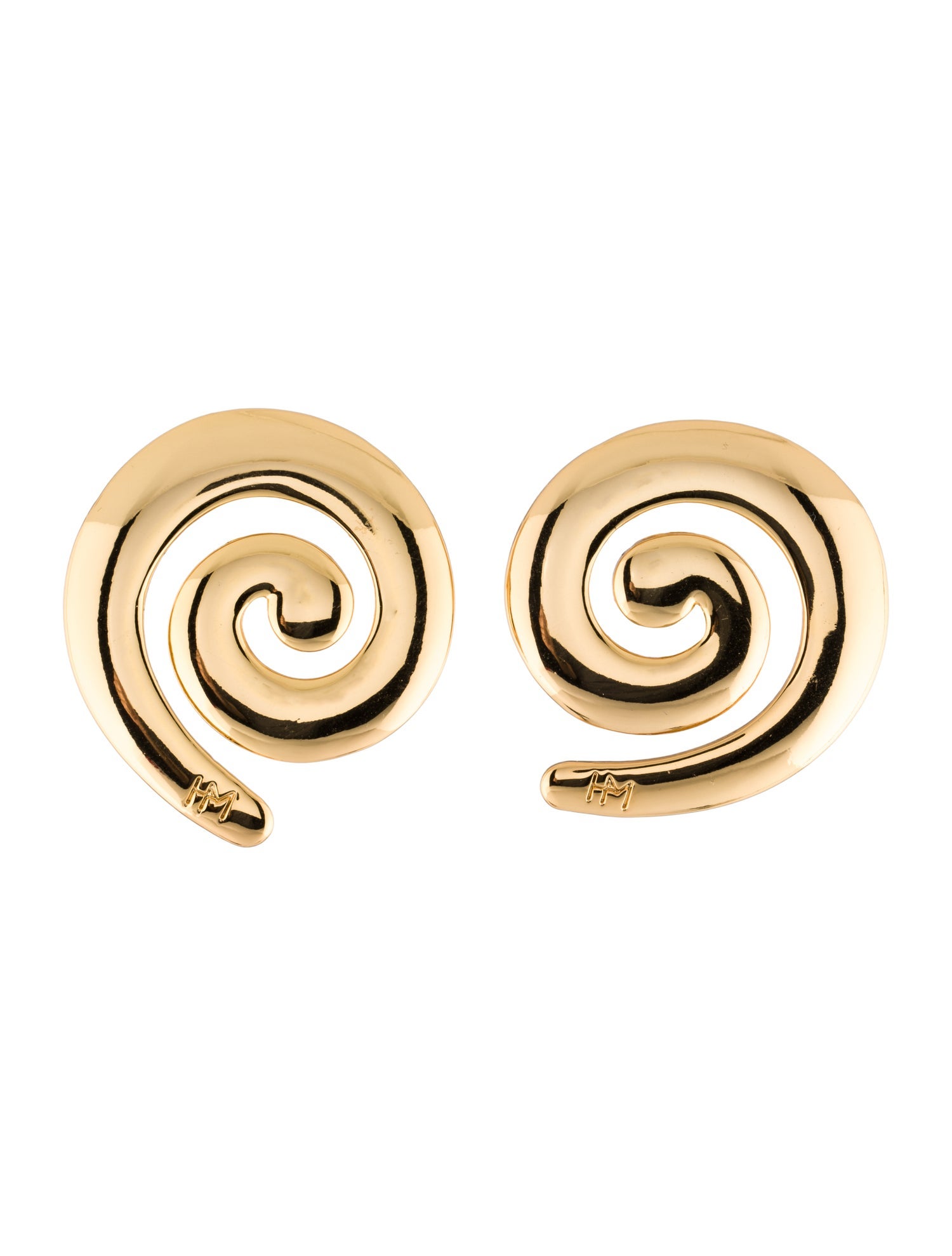 HEAVEN MAYHEM Spiral Clip-On Earrings