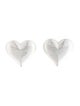 HEAVEN MAYHEM Real Love III Heart Stud Earrings