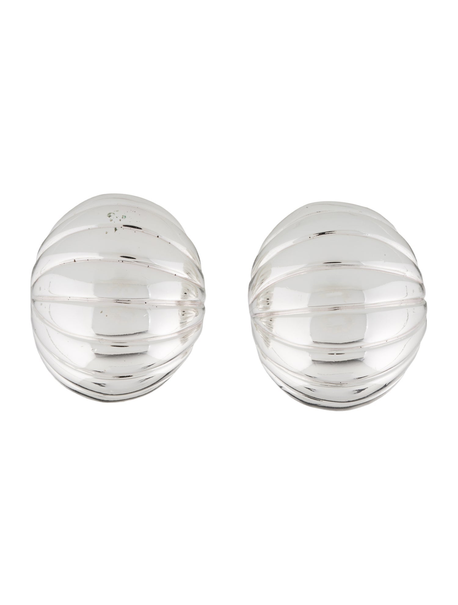 HEAVEN MAYHEM Bell Silver Clip-On Earrings