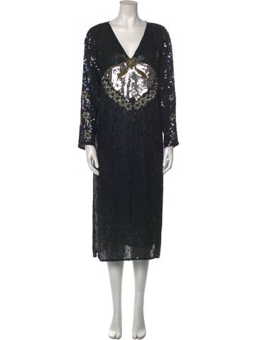 Henri Bendel Dresses Vintage Midi Length Dress M