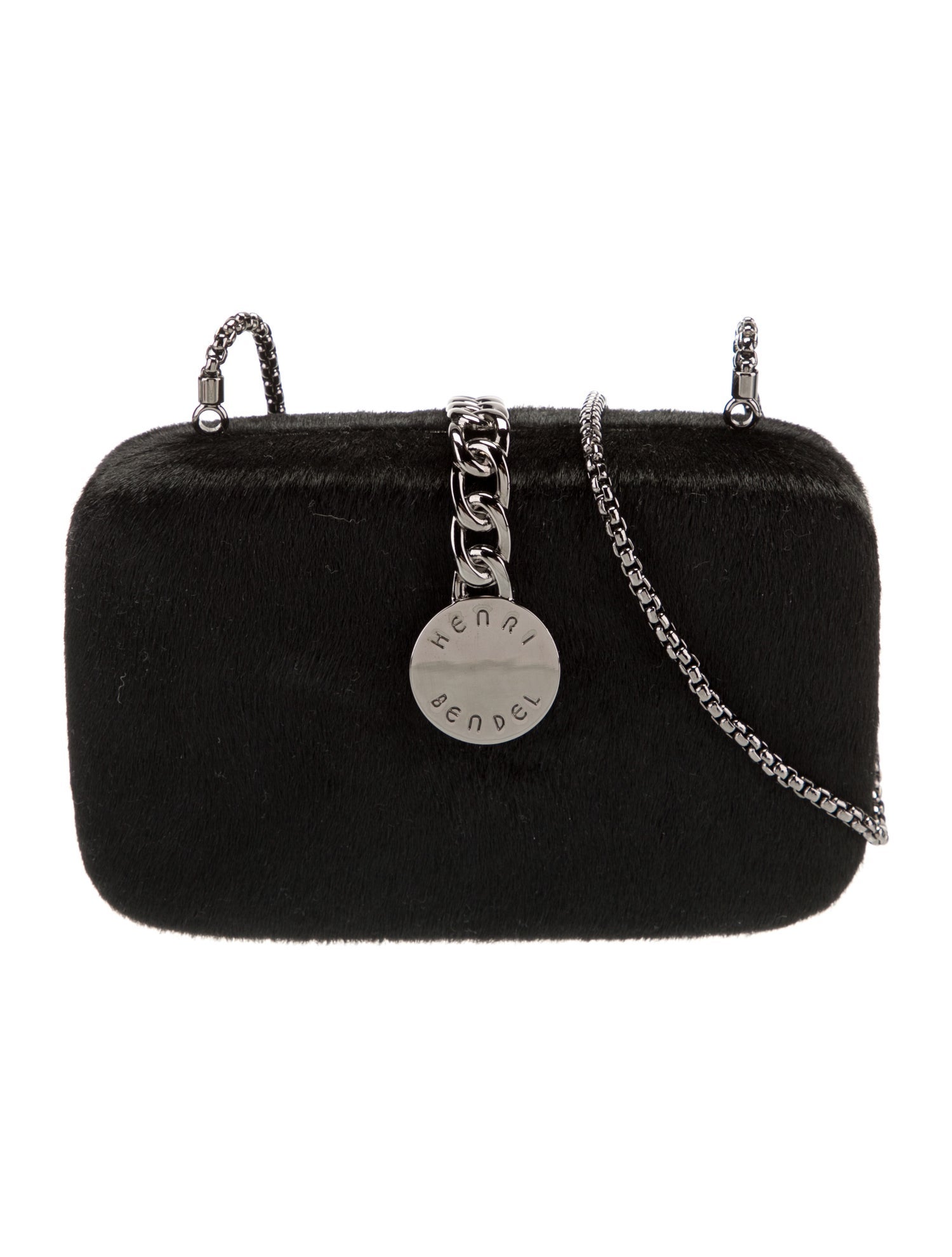 Henri Bendel Pony hair Mini Bag Black Mini Bags, Handbags