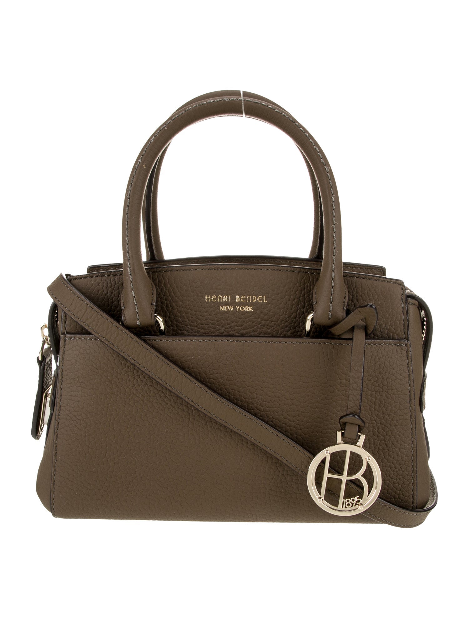 Henri Bendel Leather Top Handle Bag