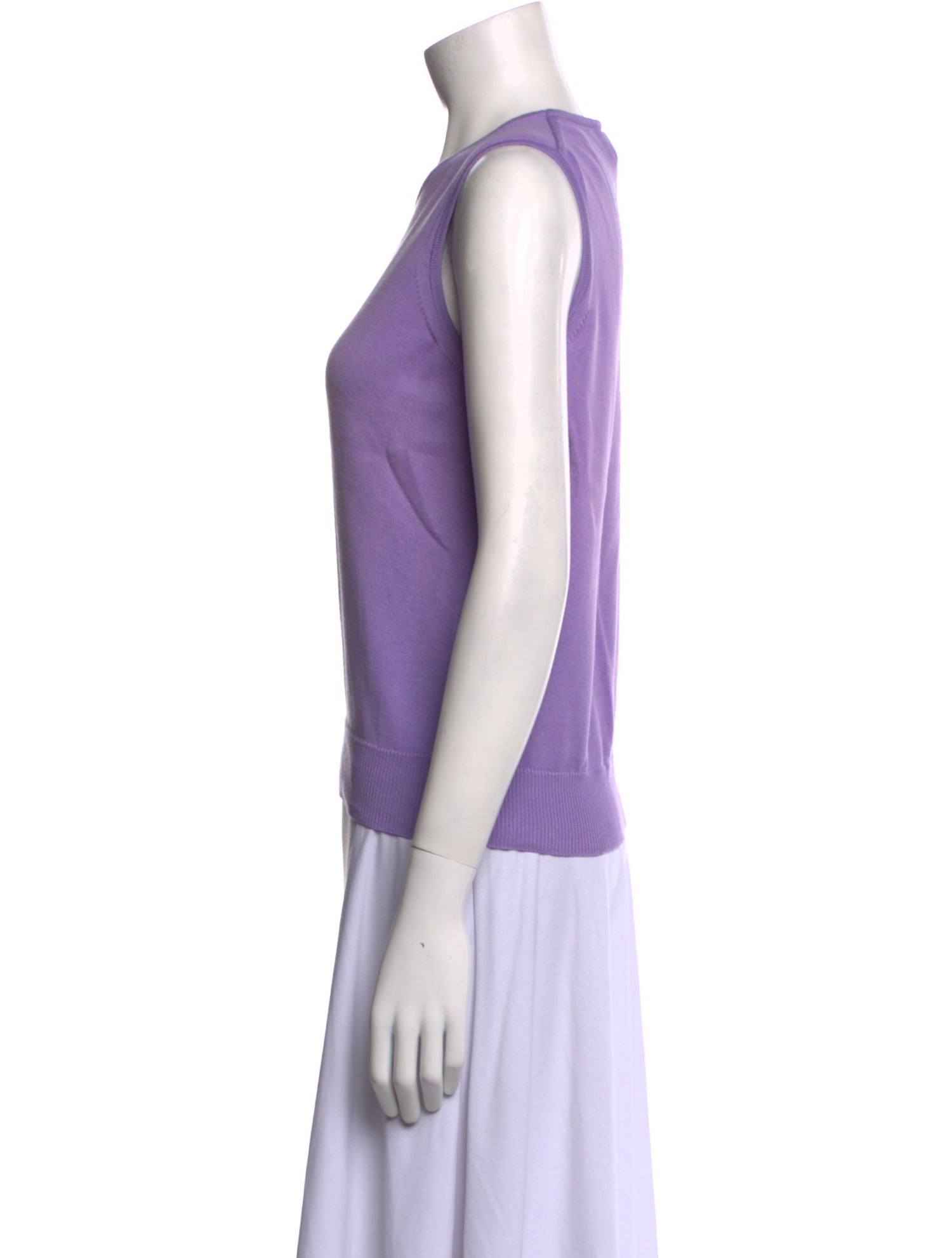 Henri Bendel Crew Neck Sleeveless Top