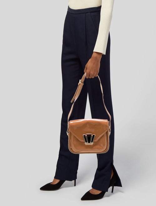 Henri Bendel Patent Leather Shoulder Bag