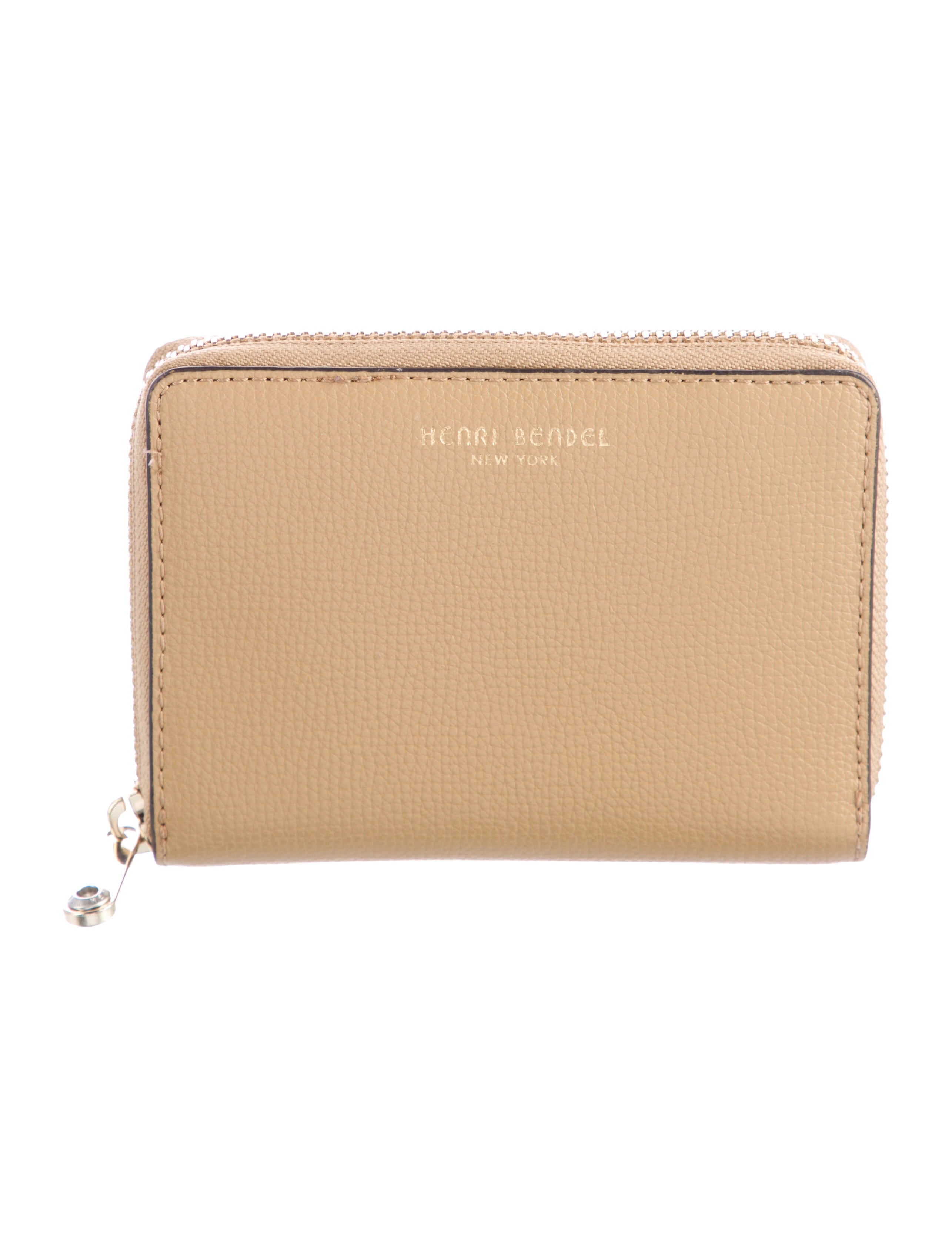 Henri Bendel Leather Compact Wallet
