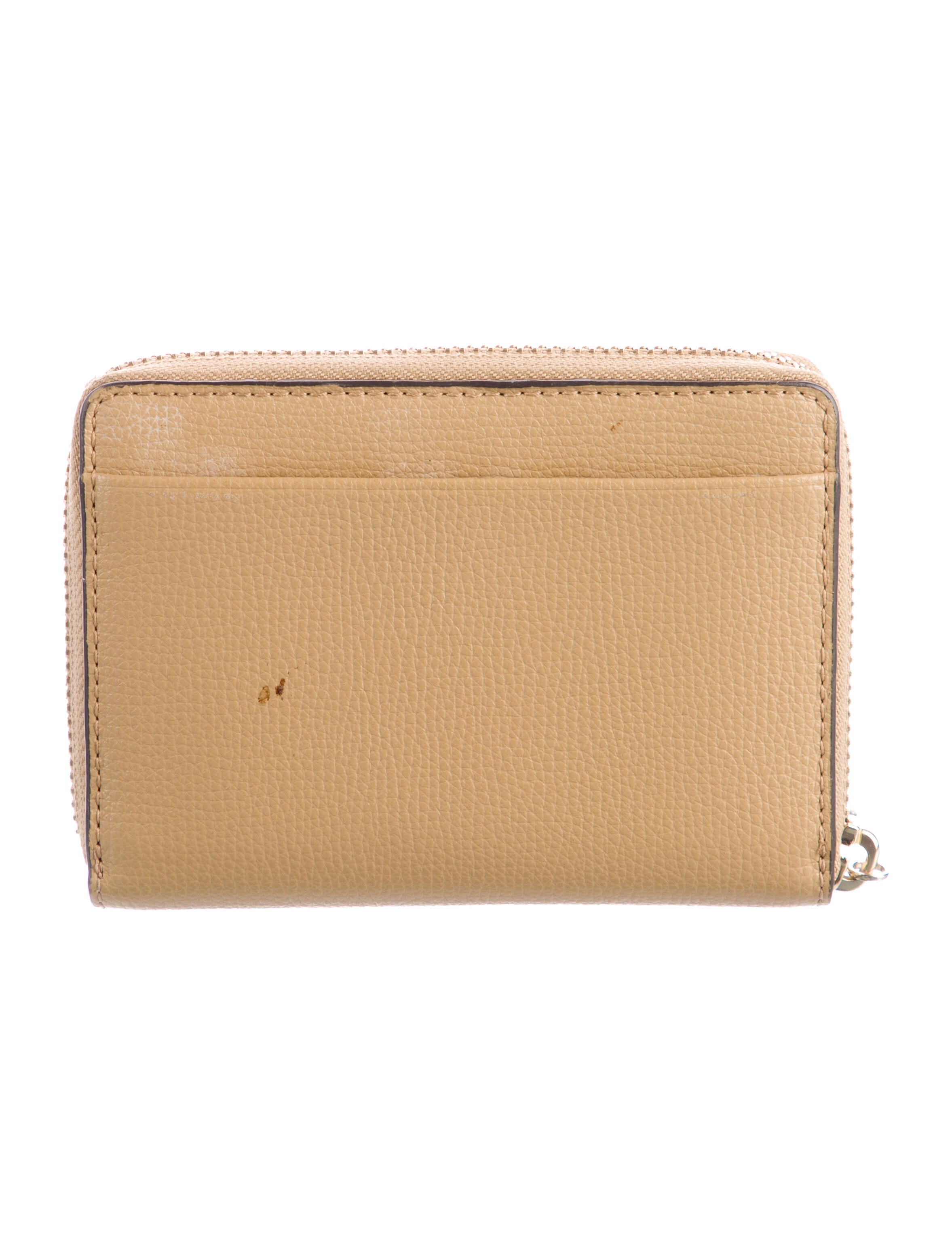 Henri Bendel Leather Compact Wallet