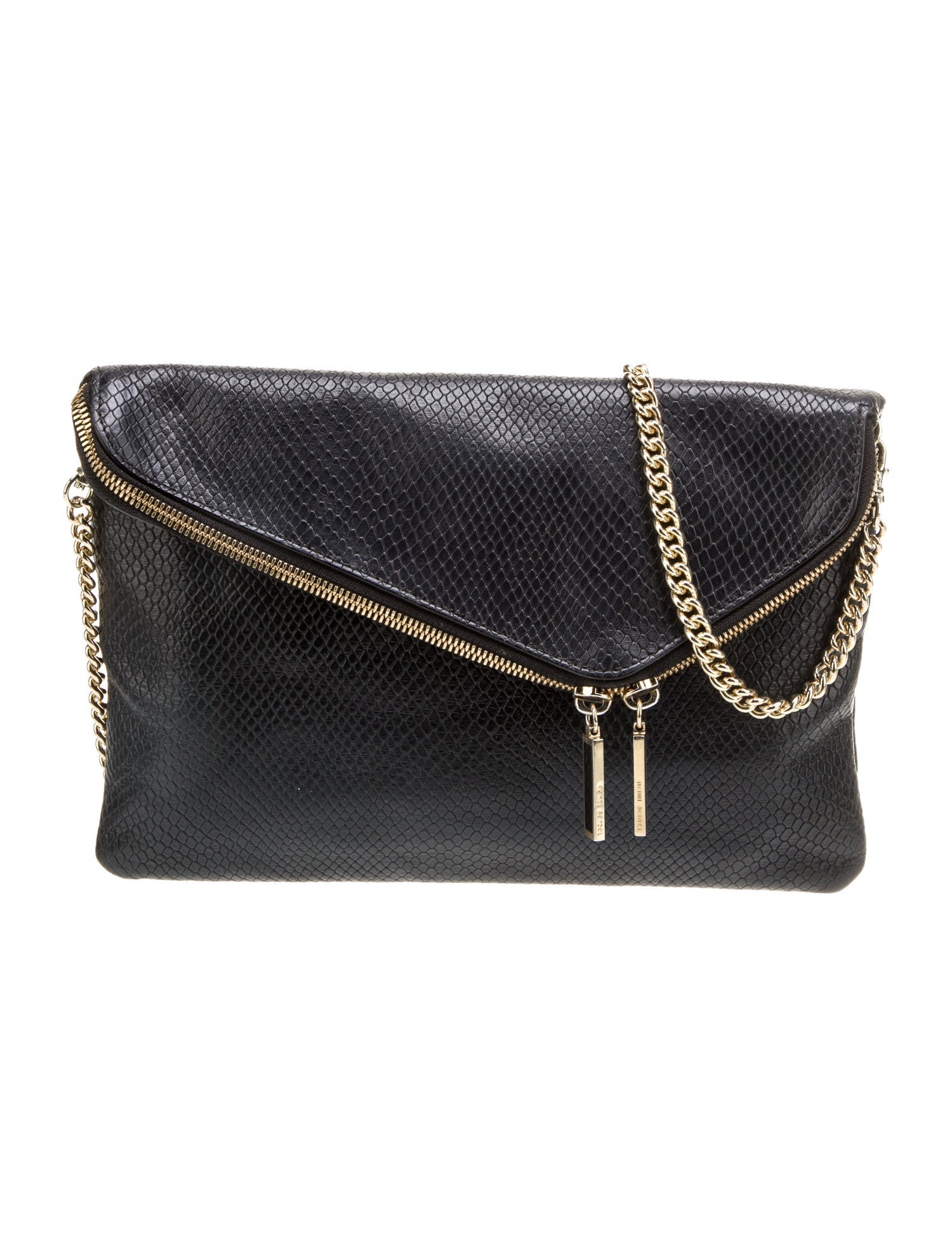 Henri Bendel Leather Clutch
