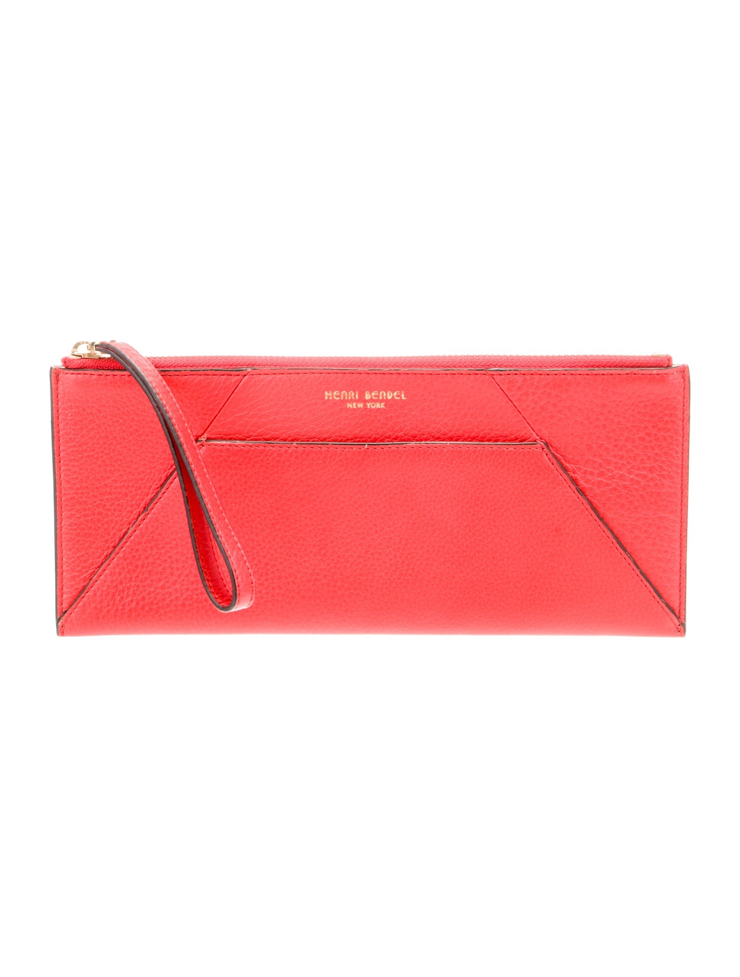 Henri Bendel Leather Clutch