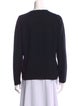 Henri Bendel Merino Wool Crew Neck Sweatshirt