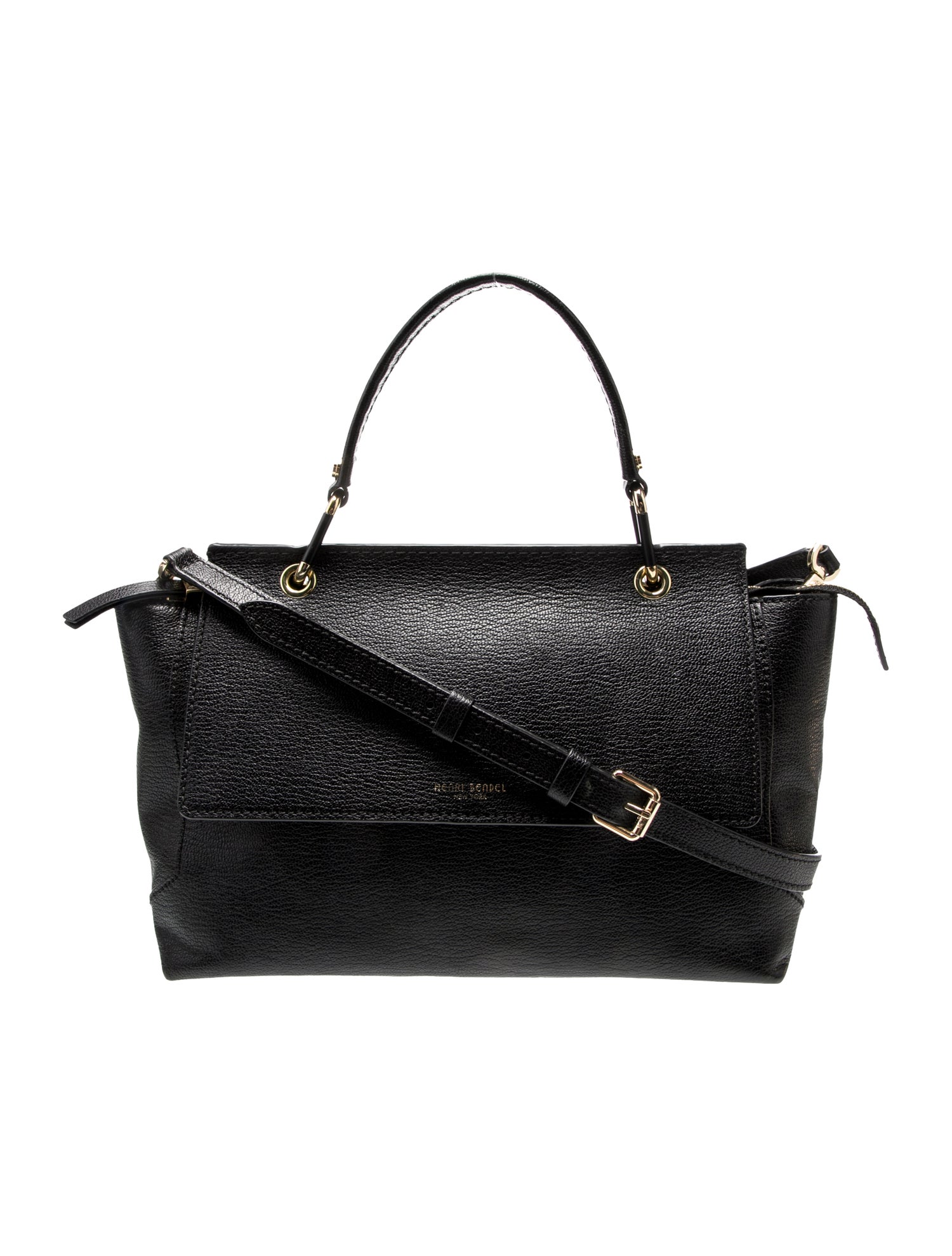 Henri Bendel Leather Top Handle Bag