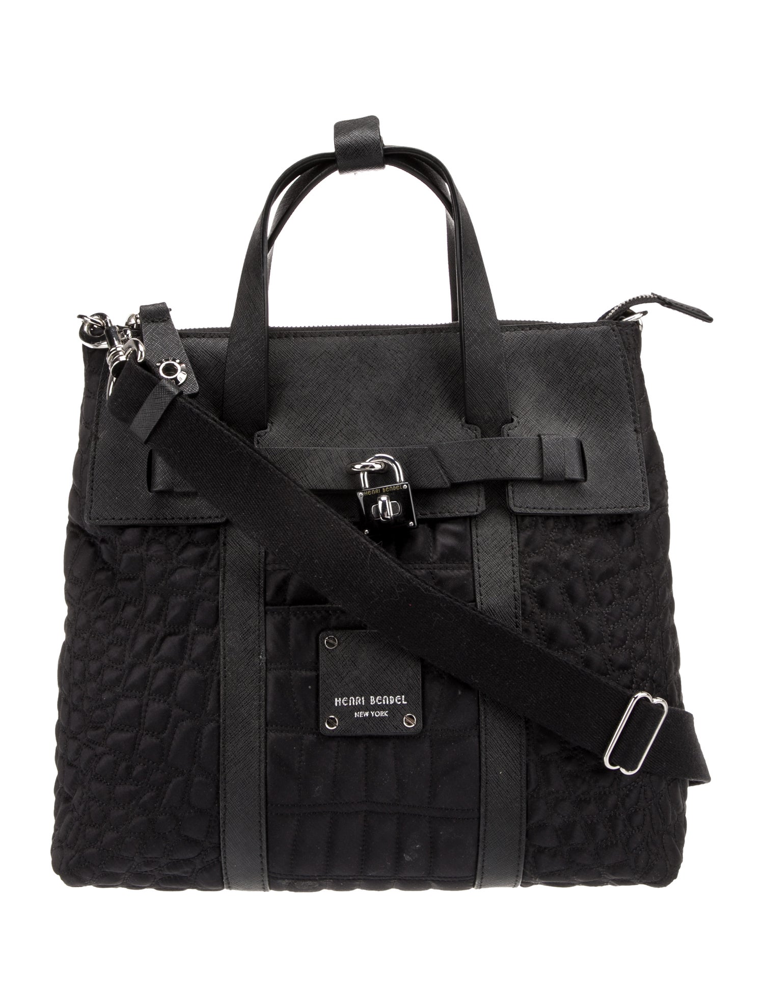 Henri Bendel Nylon Top Handle Bag