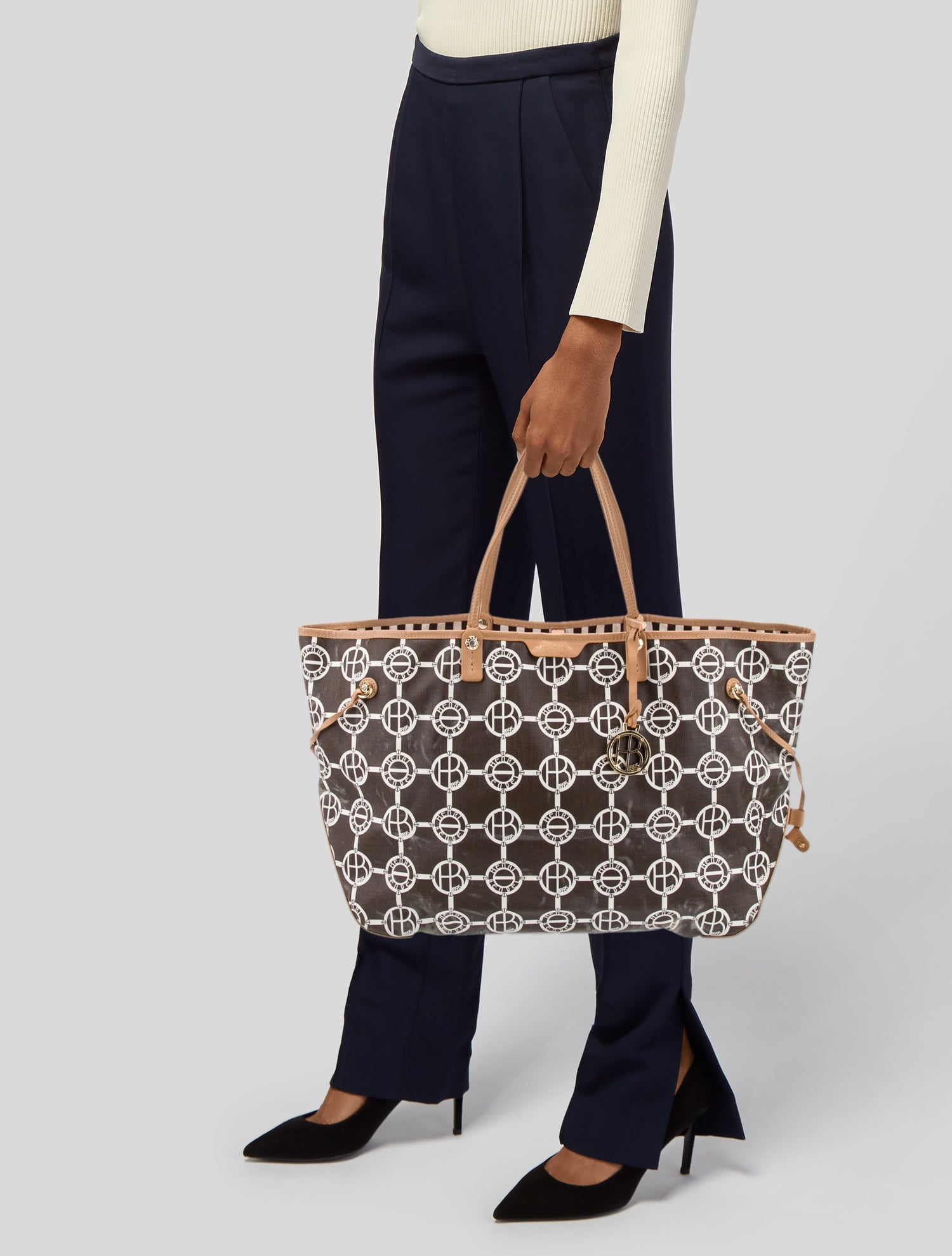 Henri Bendel Leather Tote