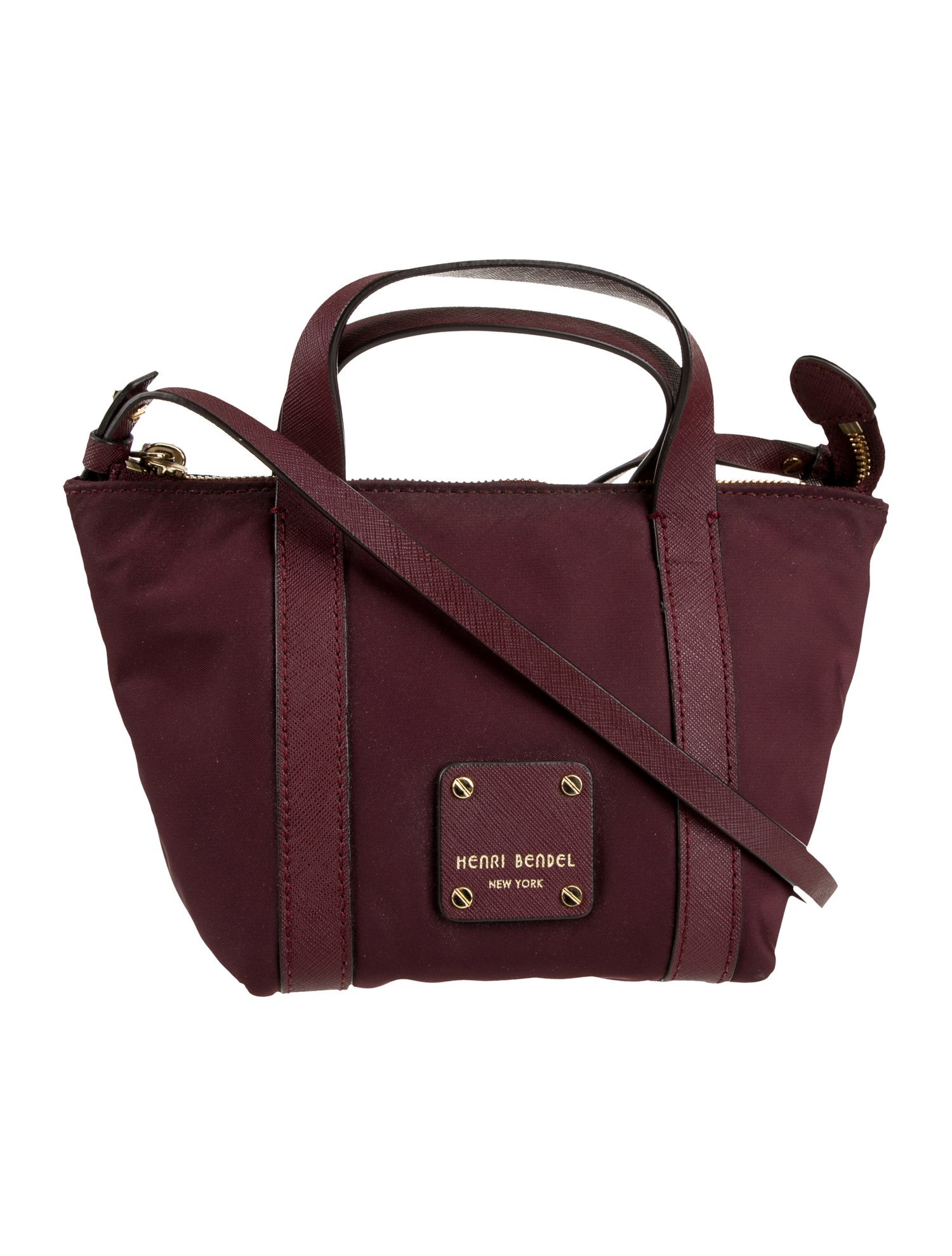 Henri Bendel Nylon Top Handle Bag w/ Tags