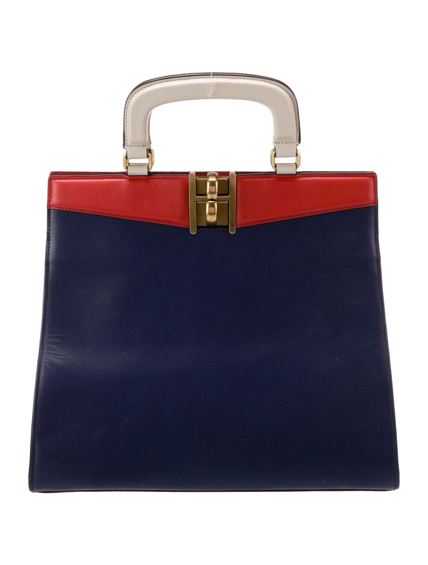 Henri Bendel Leather Top Handle Bag