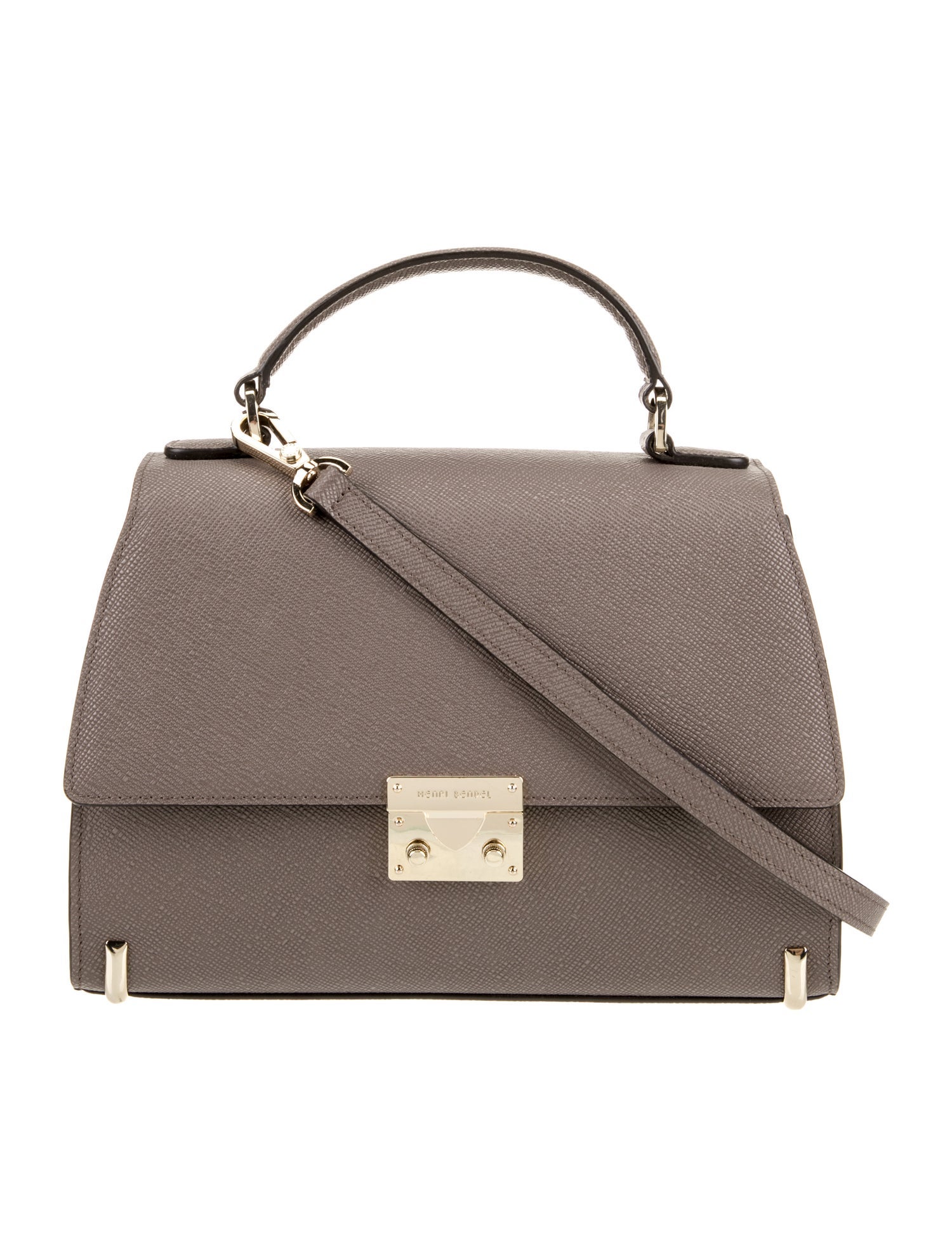 Henri Bendel Leather Top Handle Bag