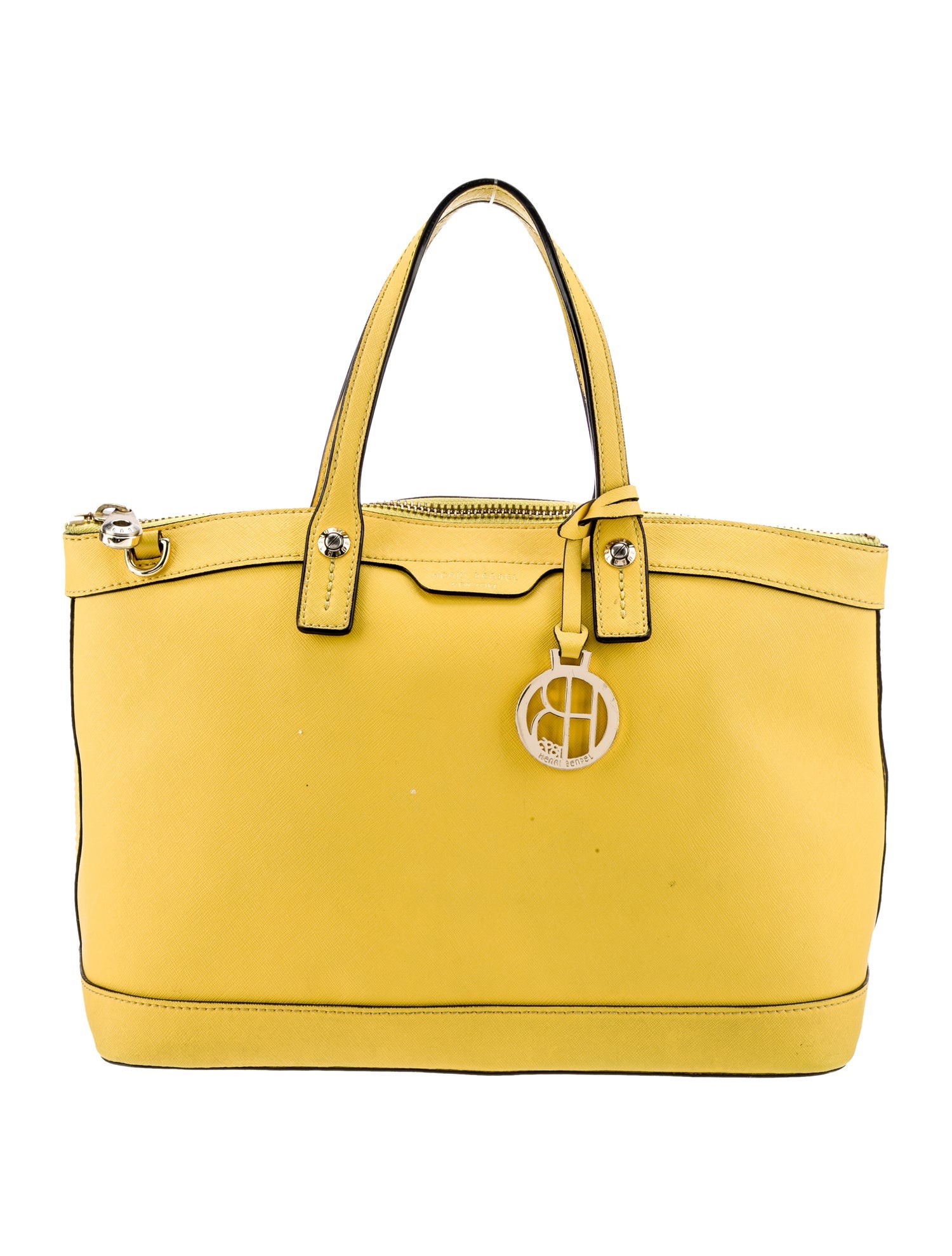 Henri Bendel Leather Top Handle Bag