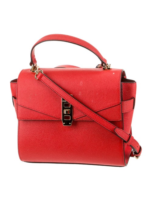 Henri Bendel Leather Top Handle Bag