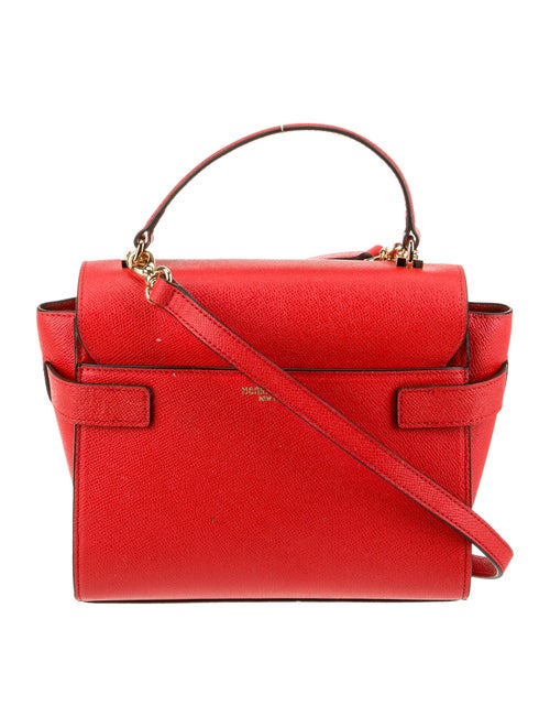 Henri Bendel Leather Top Handle Bag