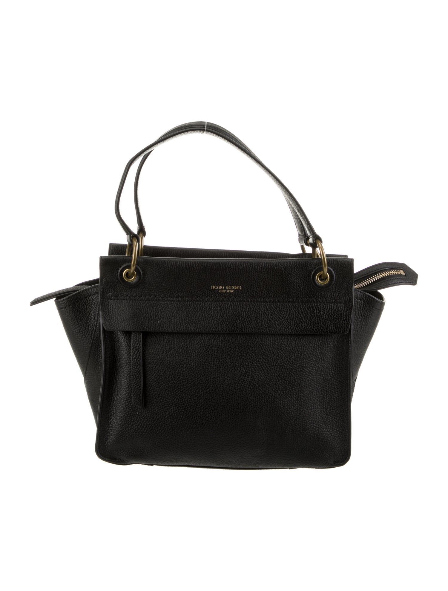 Henri Bendel Leather Top Handle Bag