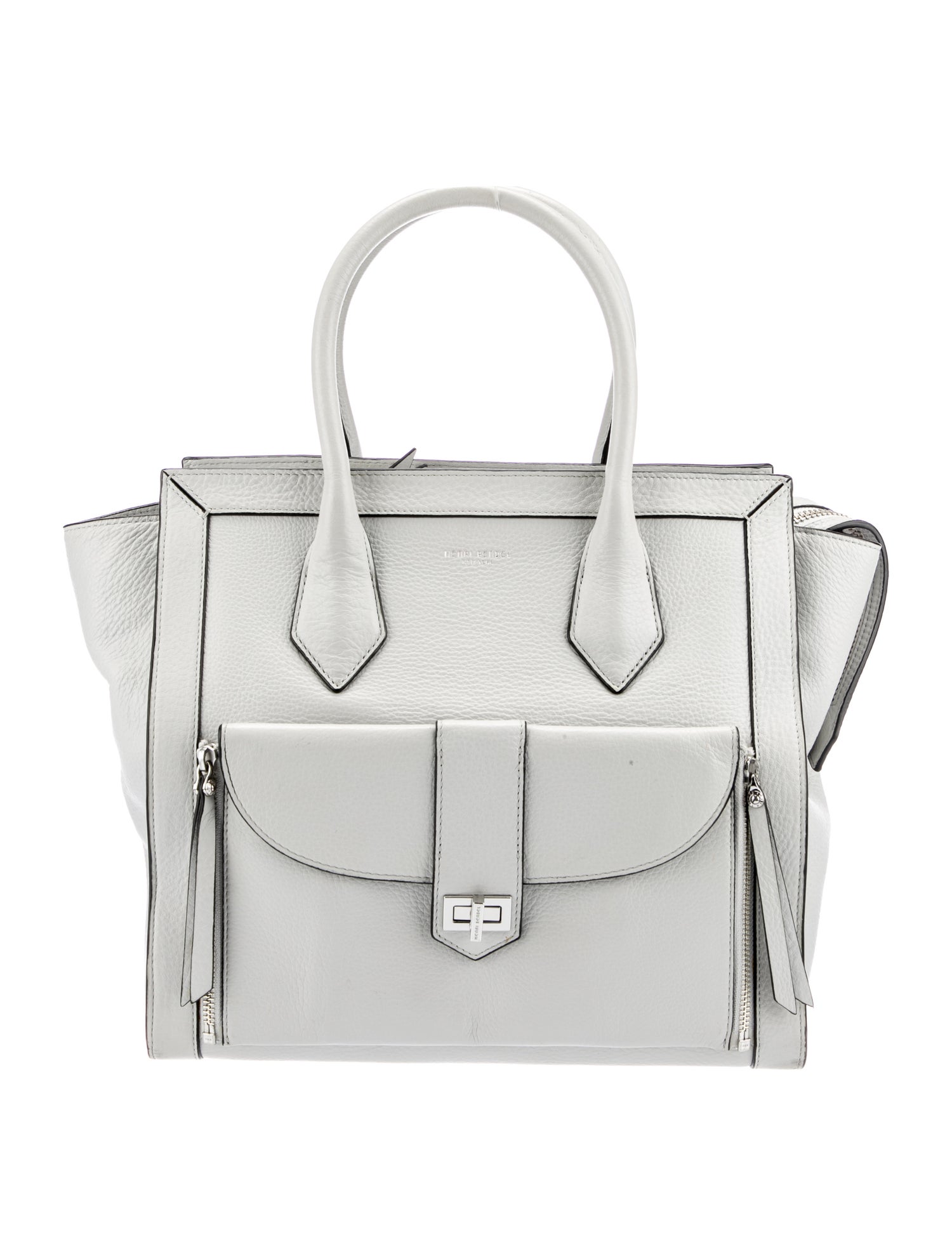 Henri Bendel Leather Top Handle Bag