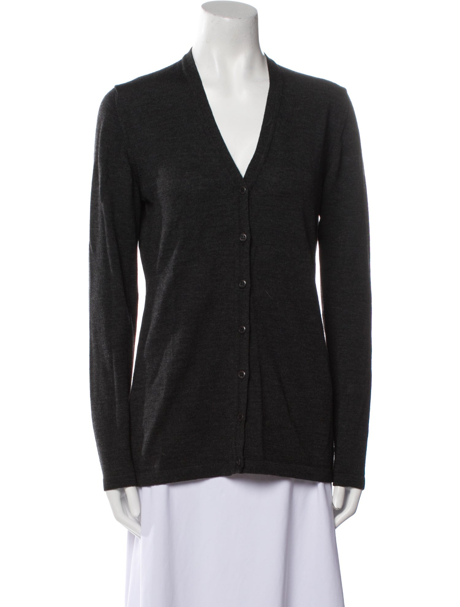 Henri Bendel Merino Wool V-Neck Sweater