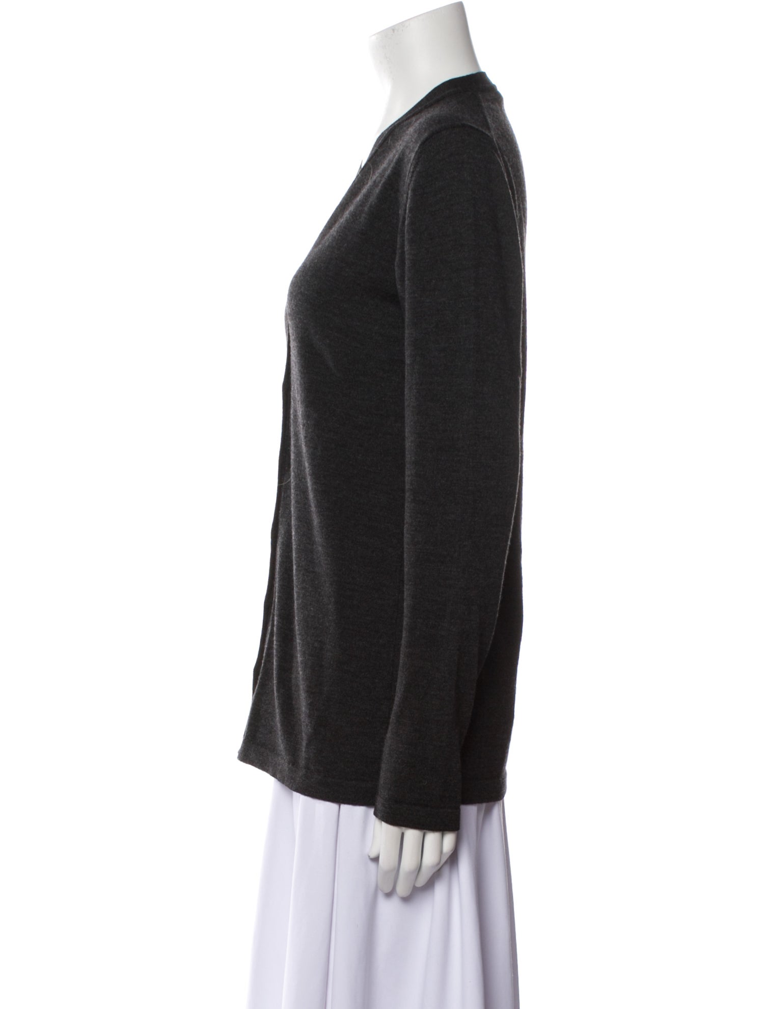 Henri Bendel Merino Wool V-Neck Sweater