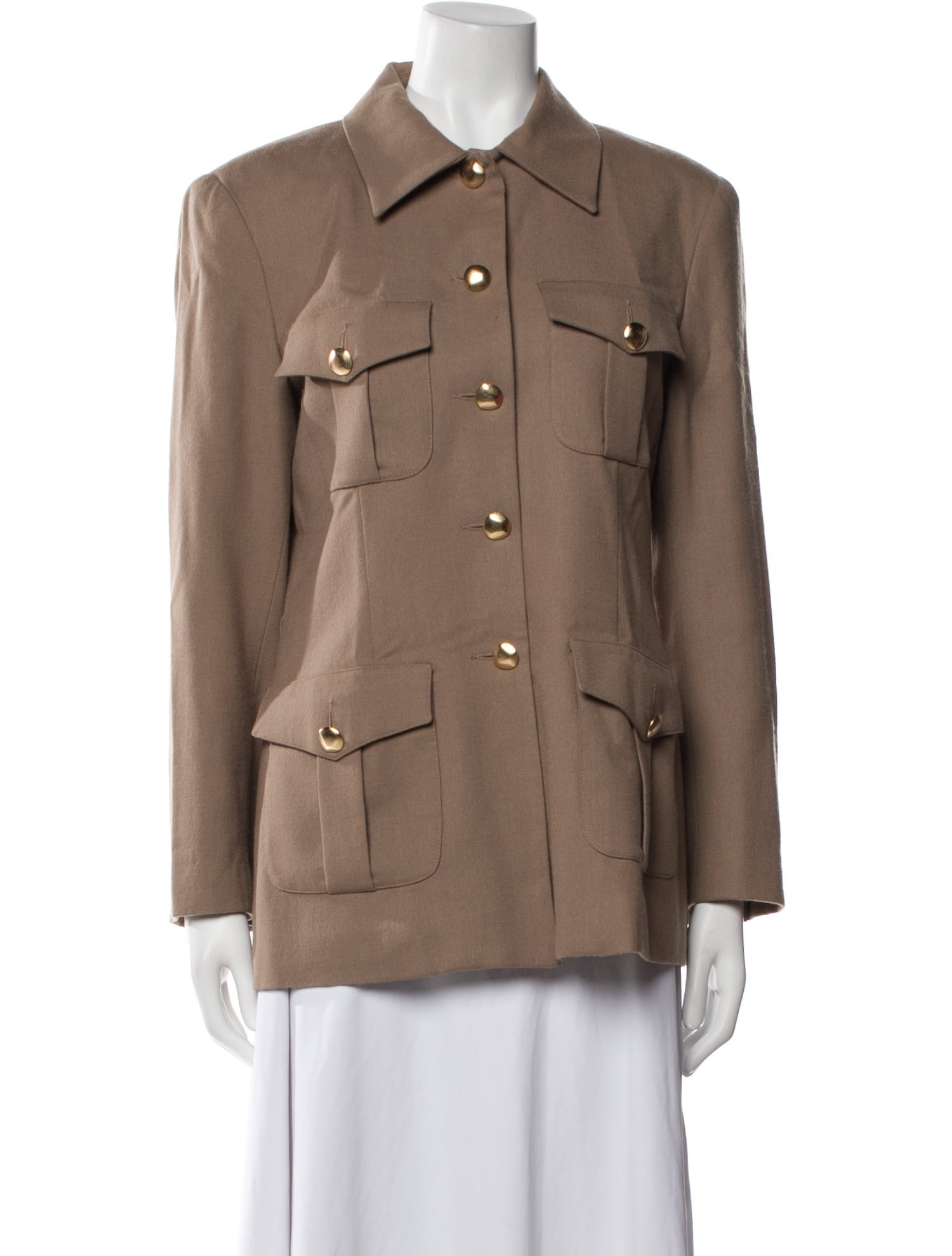 Henri Bendel Wool Utility Jacket