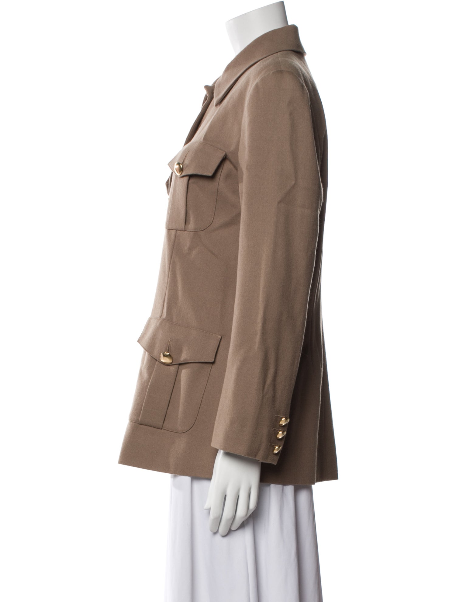 Henri Bendel Wool Utility Jacket