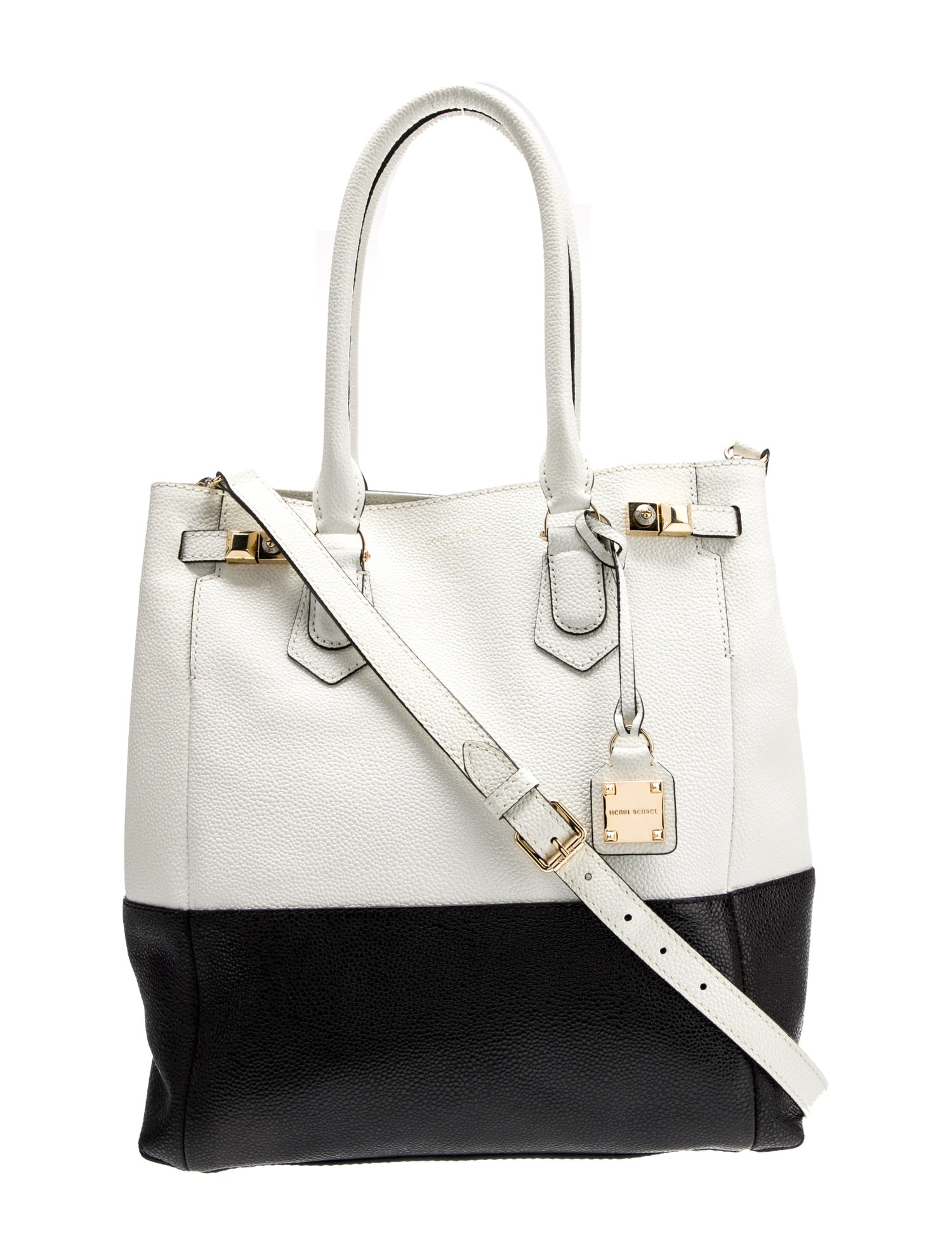 Henri Bendel Leather Bucket Bag
