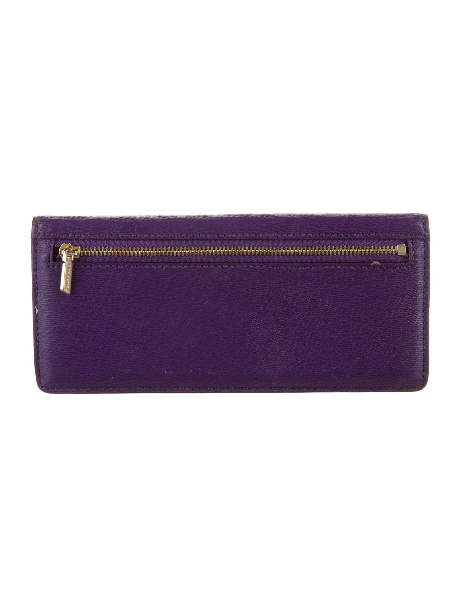 Henri Bendel Leather Continental Wallet