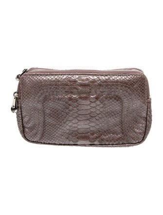 Henri Bendel Snakeskin Clutch