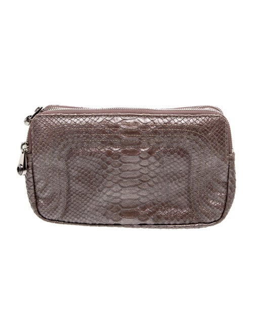 Henri Bendel Snakeskin Clutch