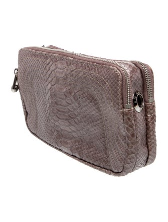 Henri Bendel Snakeskin Clutch
