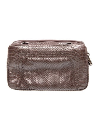 Henri Bendel Snakeskin Clutch