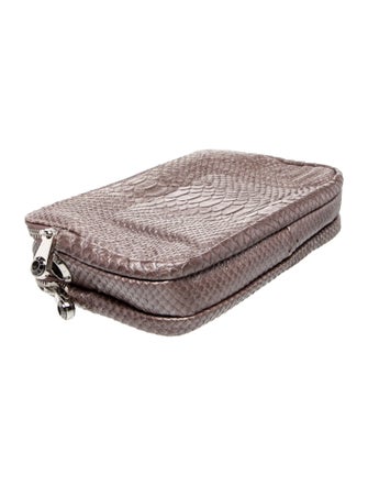Henri Bendel Snakeskin Clutch