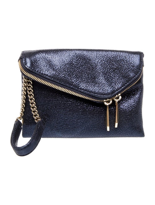 Henri Bendel Leather Clutch